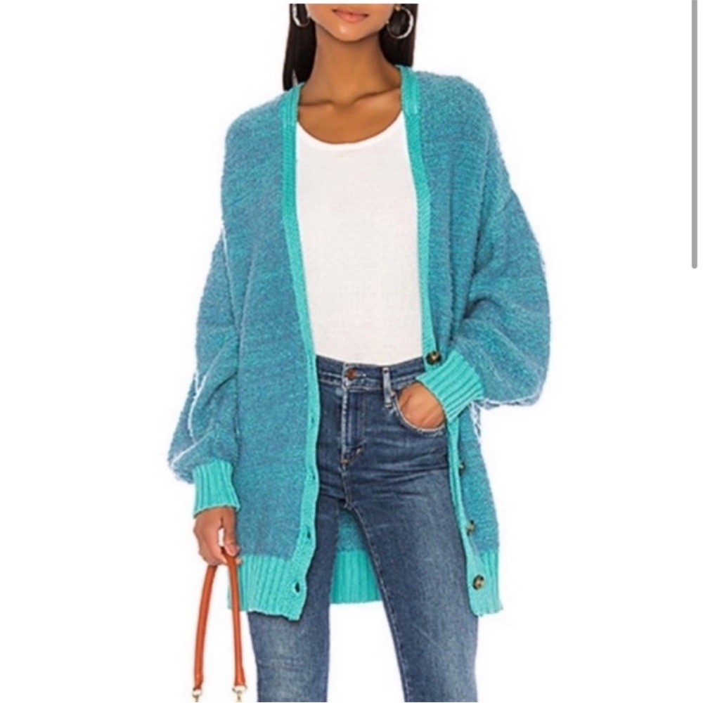 NWT FP Snow Drop Cardigan Button Slouchy - Size XS - Picture 3 of 11